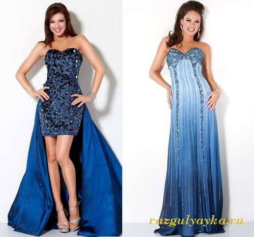 какой выбрать цвет платья 2014