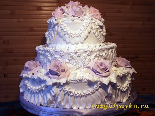 цвет свадебного торта