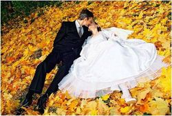 как провести свадьбу осенью