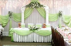 сервировка свадебного стола